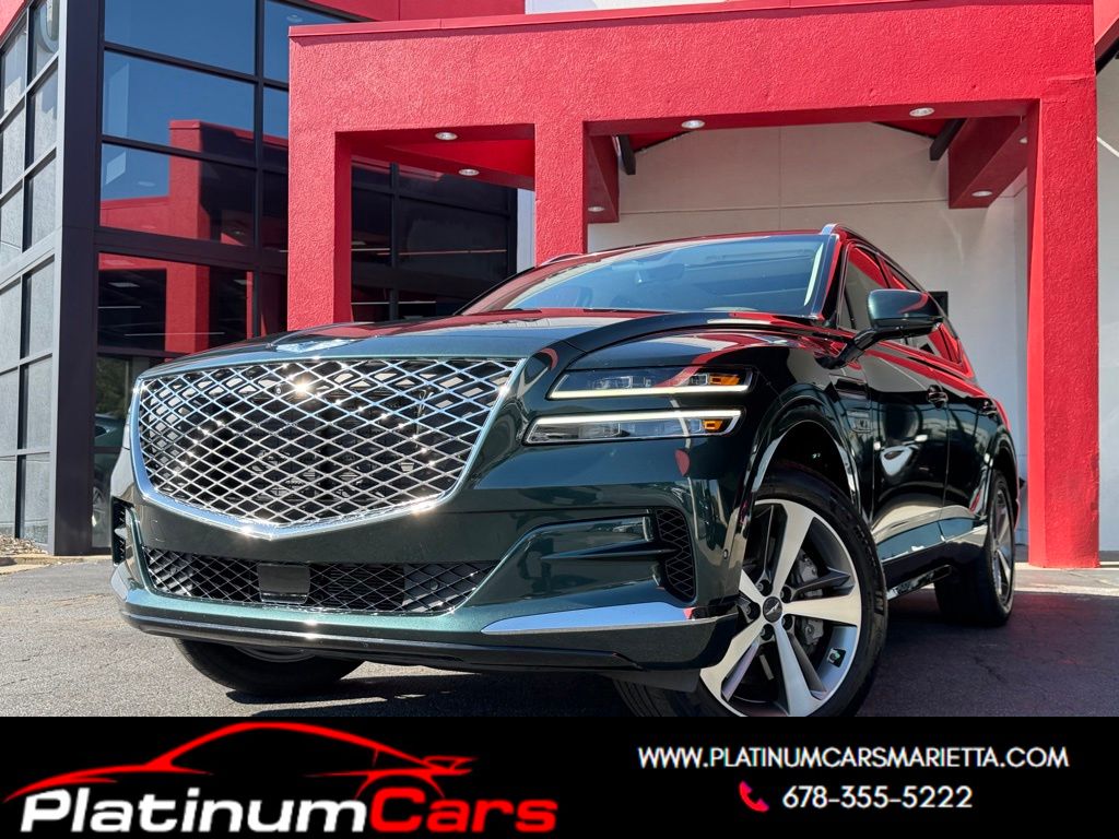 Cardiff Green 2023 Genesis GV80 SUV / Crossover All-Wheel Drive 8-Speed Automatic