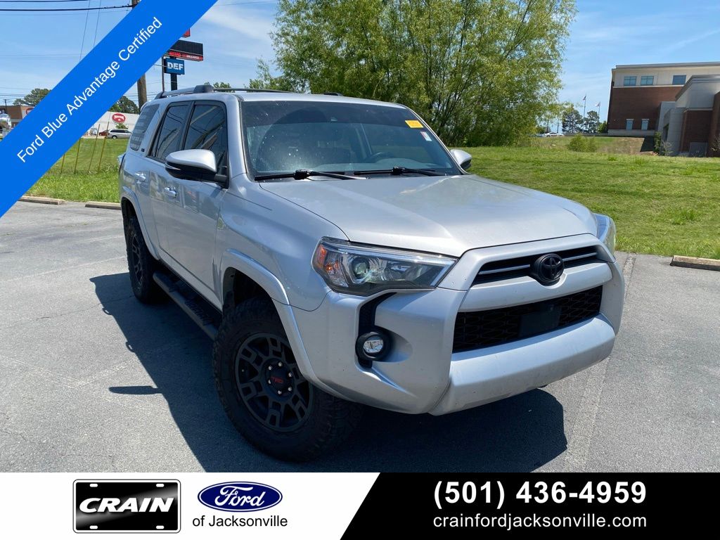 Classic Silver Metallic 2022 Toyota 4Runner SR5 Premium 4WD SUV / Crossover Four-Wheel Drive 5-Speed Automatic