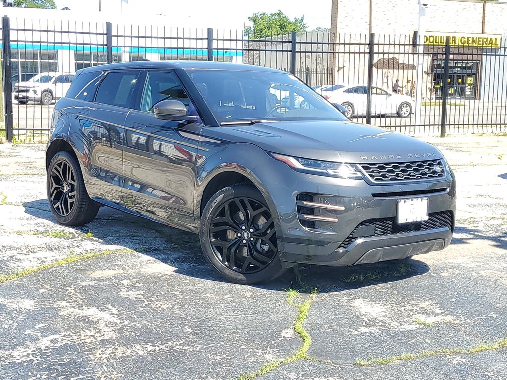 Gray 2020 Land Rover Range Rover Evoque SUV / Crossover All-Wheel Drive 9-Speed Automatic