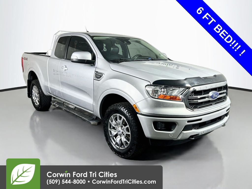 Ingot Silver 2019 Ford Ranger Pickup Truck Four-Wheel Drive Automatic