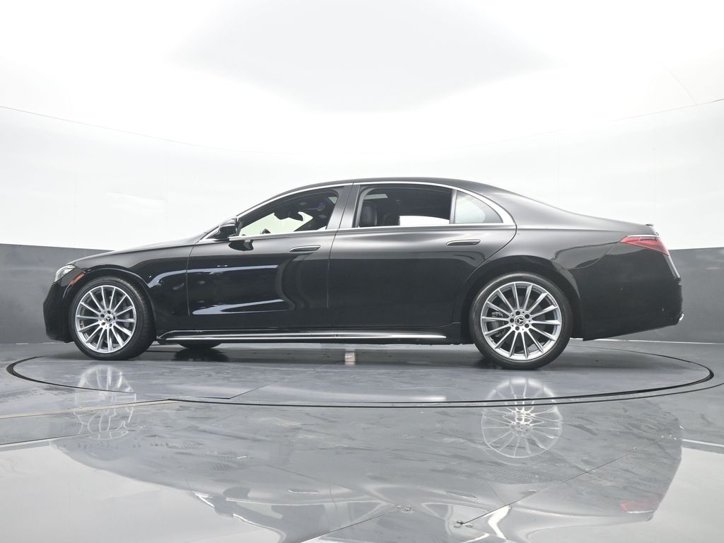 Used 2021 Obsidian Black/designo Diamon White Mercedes-Benz S 580 image 68