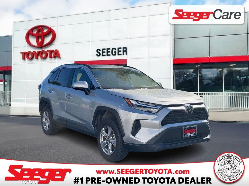 Silver Sky Metallic 2025 Toyota RAV4 SUV / Crossover All-Wheel Drive 8-Speed Automatic