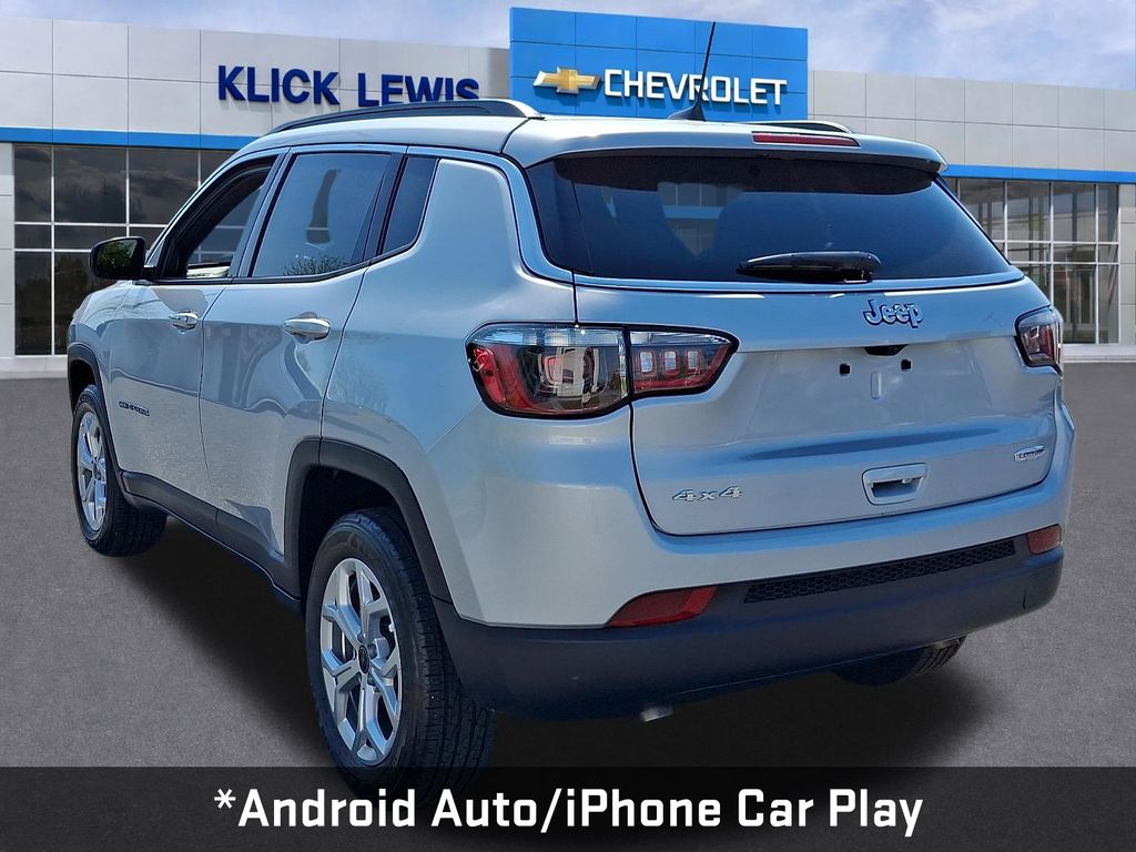 2025 Jeep Compass Latitude Silver at Spitzer Acura