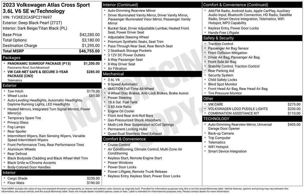Used 2023 Volkswagen Atlas Cross Sport SUV