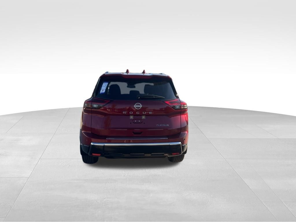 2025 Scarlet Ember Tintcoat Nissan Rogue Platinum FWD SUV
