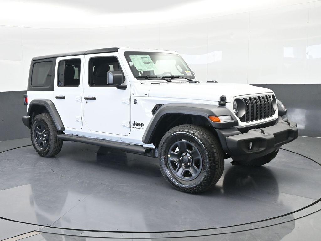 New 2026 Bright White Clearcoat Jeep Sport image 8