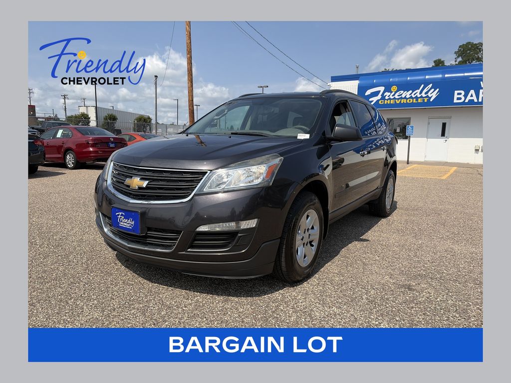 Gray (Tungsten Metallic) 2015 Chevrolet Traverse SUV / Crossover Front-Wheel Drive 6-Speed Automatic