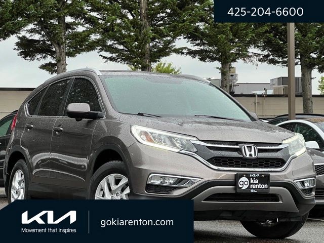 Kona Coffee Metallic 2015 Honda CR-V SUV / Crossover All-Wheel Drive Continuously Variable Transmission
