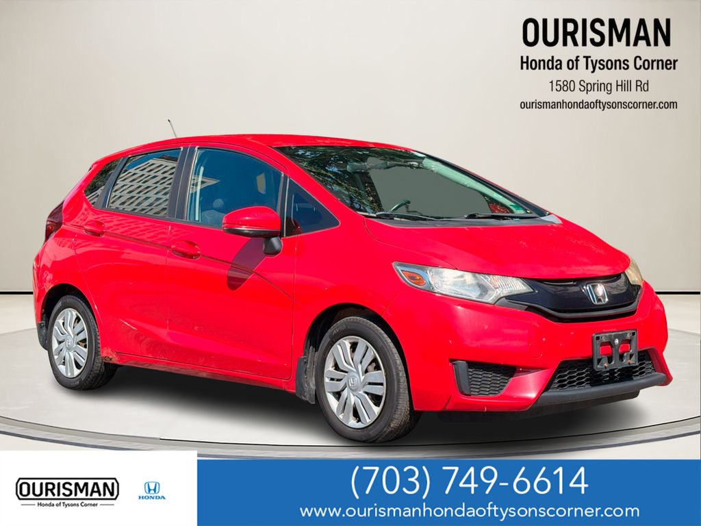 Milano Red 2016 Honda Fit Hatchback Front-Wheel Drive Continuously Variable Transmission
