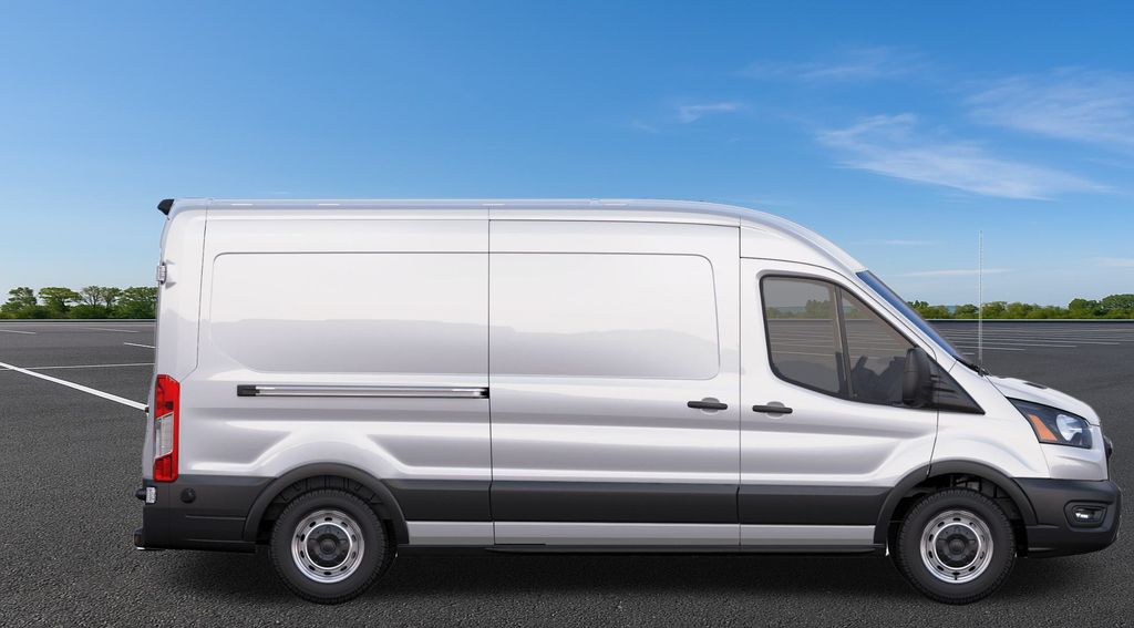 New 2024 Ford Transit Cargo Van 148 WB Long 250 Medium Roof