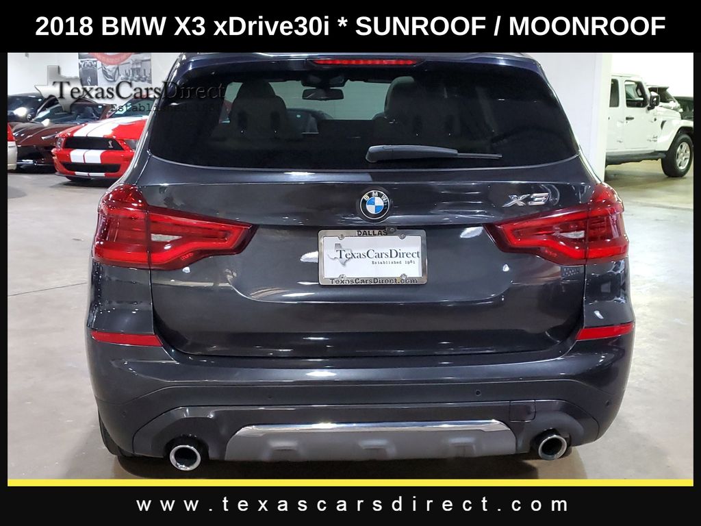 2018 BMW X3 xDrive30i 12