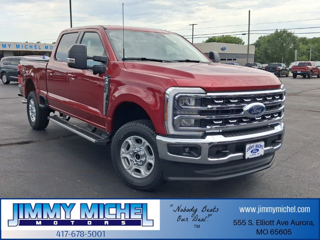 Ruby Red Metallic 2026 Ford F-250 Super Duty Pickup Truck Four-Wheel Drive Automatic