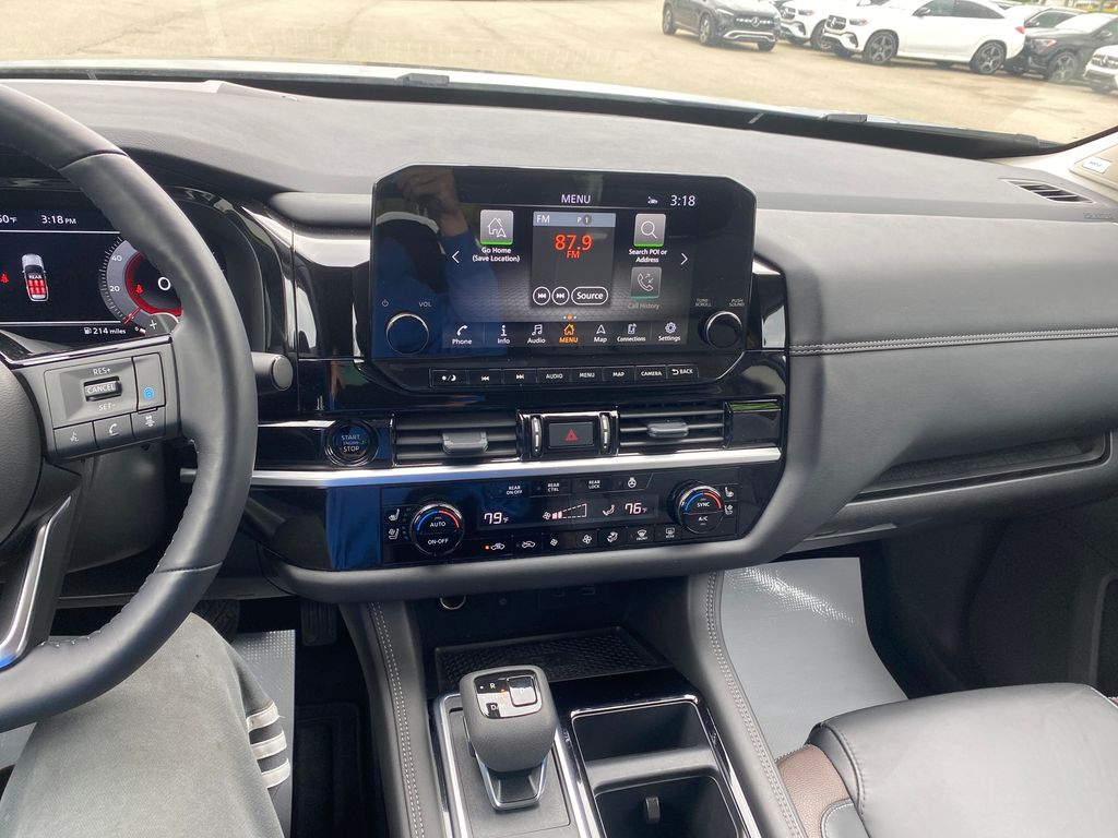 2025 Nissan Pathfinder Platinum Black at John Sisson Motors