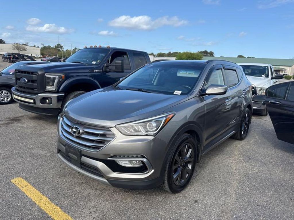 Mineral Gray 2018 Hyundai Santa Fe Sport 2.0T Ultimate AWD SUV / Crossover All-Wheel Drive 6-Speed Automatic