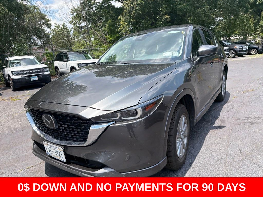 Machine Gray Metallic 2025 Mazda CX-5 2.5 S Select AWD SUV / Crossover All-Wheel Drive 6-Speed Automatic