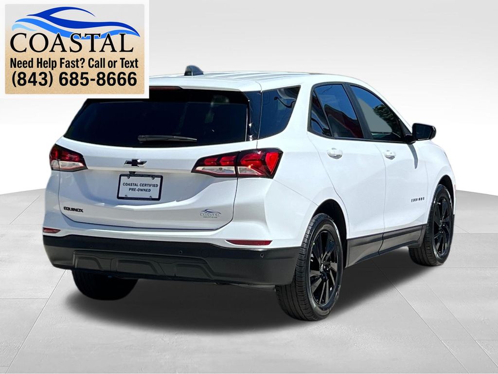 2023 Chevrolet Equinox LS White at Matthews Motors of Wilmington