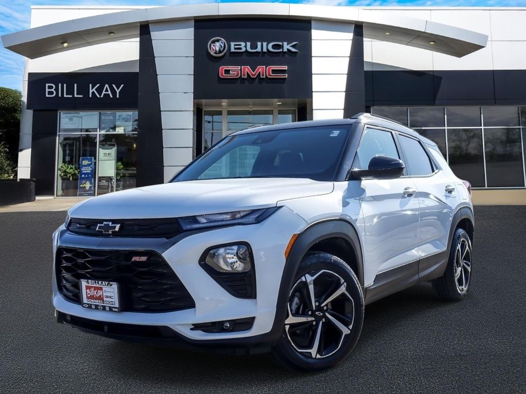 Summit White 2022 Chevrolet Trailblazer RS AWD SUV / Crossover Four-Wheel Drive 9-Speed Automatic