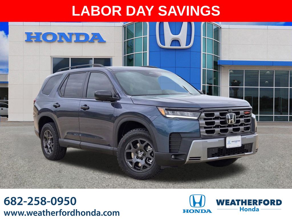 Smoke Blue Pearl 2026 Honda Pilot SUV / Crossover All-Wheel Drive Automatic