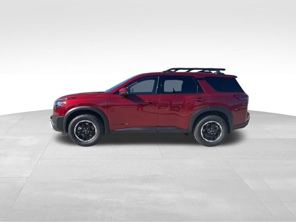 2025 Scarlet Ember Tintcoat Nissan Pathfinder Rock Creek 4X4 SUV