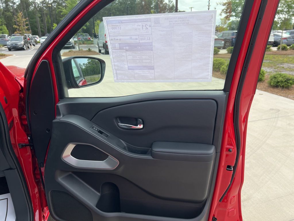 2025 Red Alert Nissan Frontier SV RWD Truck