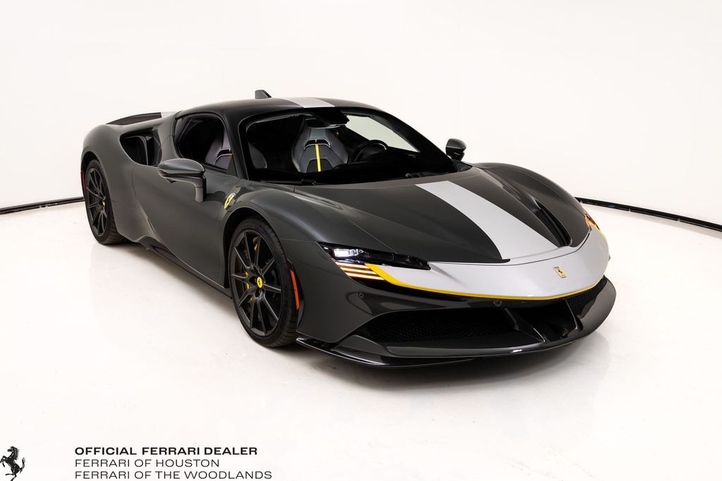Grigio Scuro 2023 Ferrari SF90 Coupe All-Wheel Drive 8-Speed Manual
