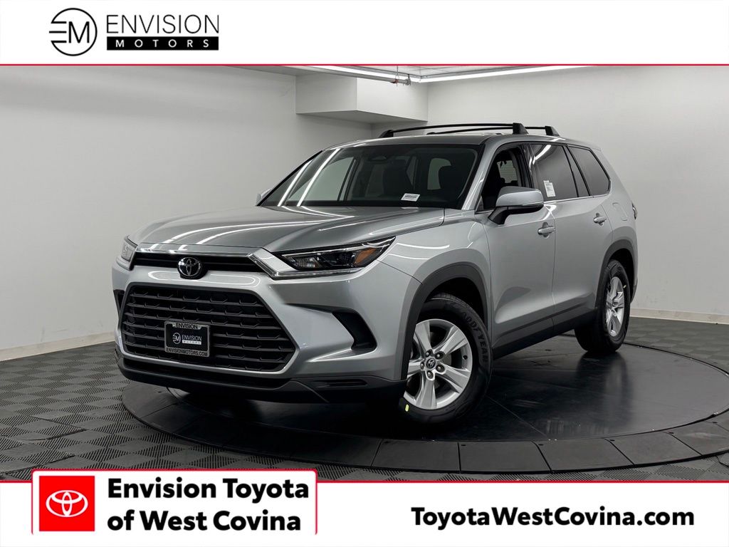 Silver 2026 Toyota Grand Highlander LE FWD SUV / Crossover Front-Wheel Drive 8-Speed Automatic