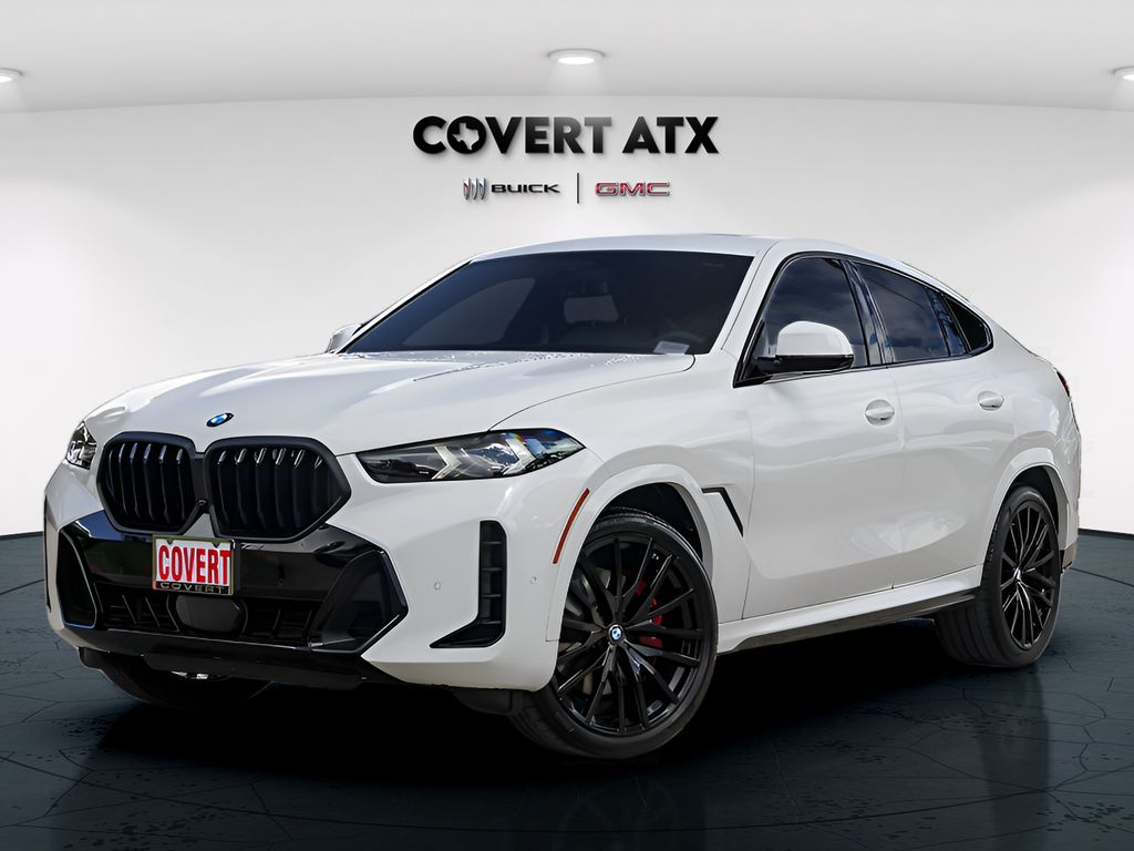 Alpine White 2026 BMW X6 xDrive40i SUV / Crossover All-Wheel Drive 8-Speed Automatic