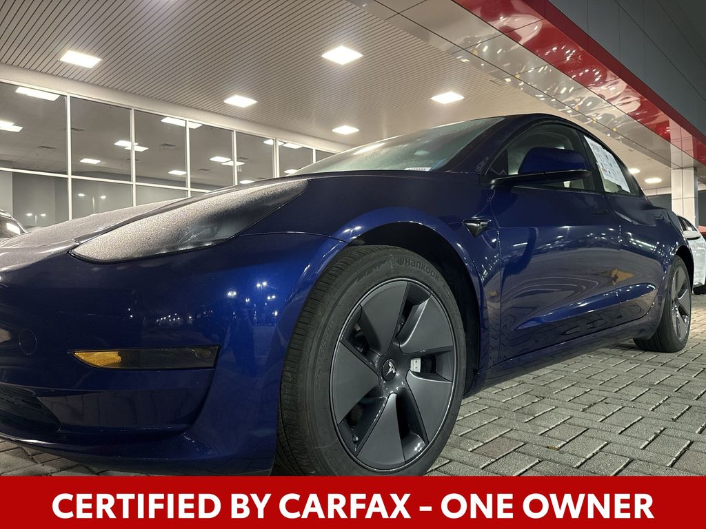 Used 2023 Tesla Model 3 Base with VIN 5YJ3E1EAXPF713697 for sale in Jacksonville, FL
