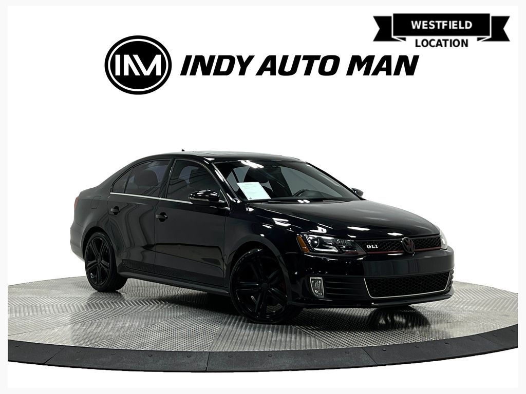 Black 2015 Volkswagen Jetta GLI SE FWD Sedan Front-Wheel Drive 6-Speed Dual Clutch