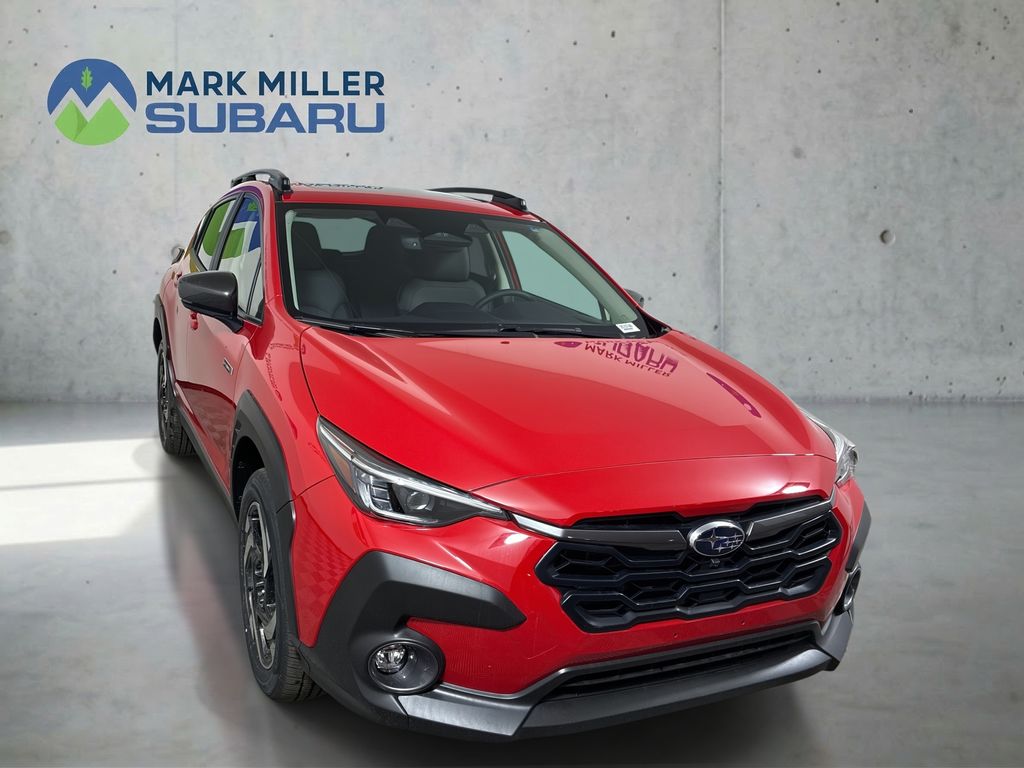Pure Red 2026 Subaru Crosstrek Hybrid Limited AWD SUV / Crossover All-Wheel Drive Continuously Variable Transmission