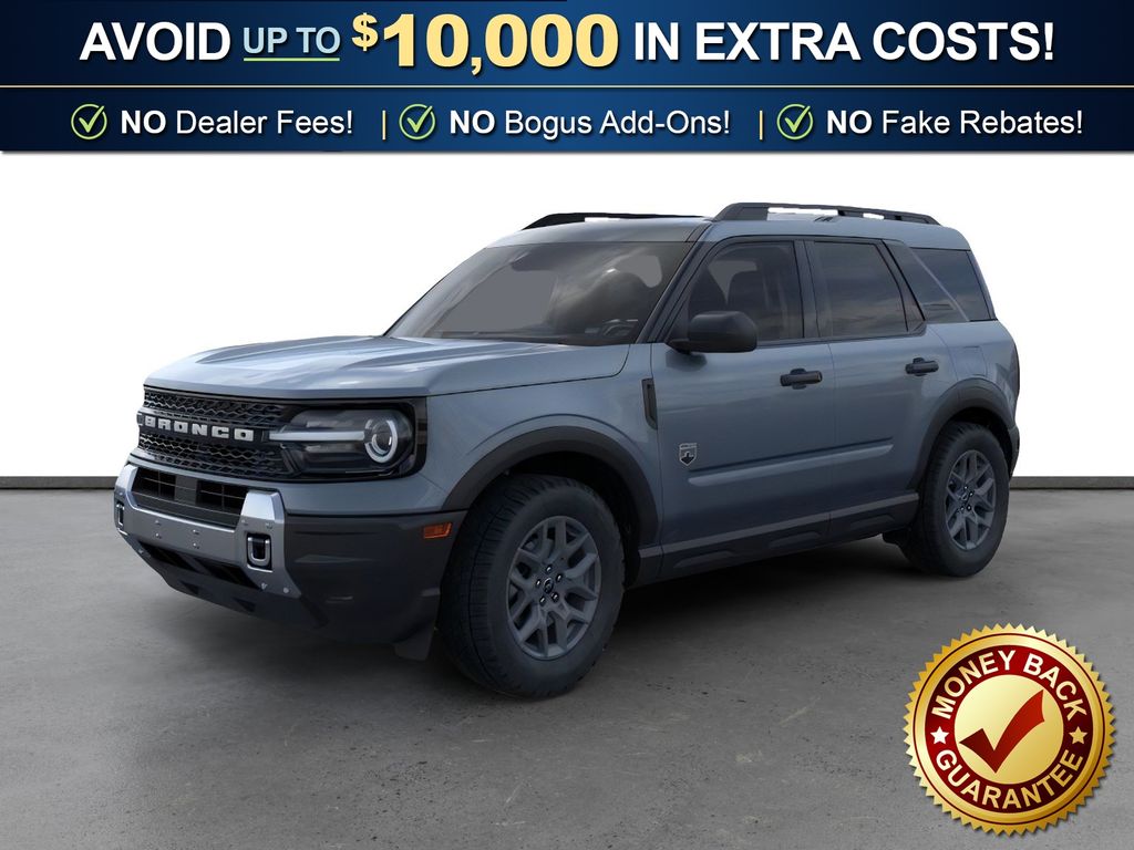 Blue (Azure Gray Metallic Tri-Coat) 2026 Ford Bronco Sport SUV / Crossover All-Wheel Drive 8-Speed Automatic
