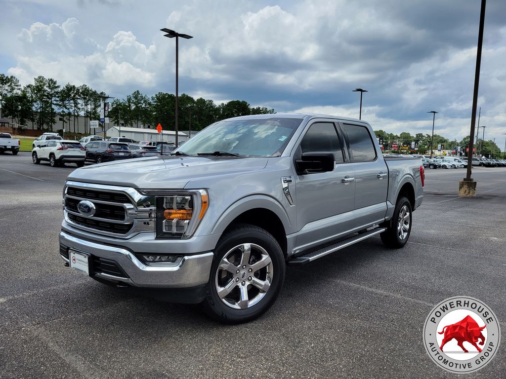 Silver Metallic 2023 Ford F-150 Pickup Truck Four-Wheel Drive Automatic
