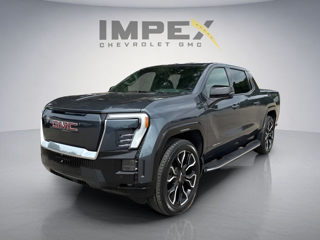 Deep Ocean Metallic 2026 GMC Sierra EV Pickup Truck All-Wheel Drive 1-Speed Automatic