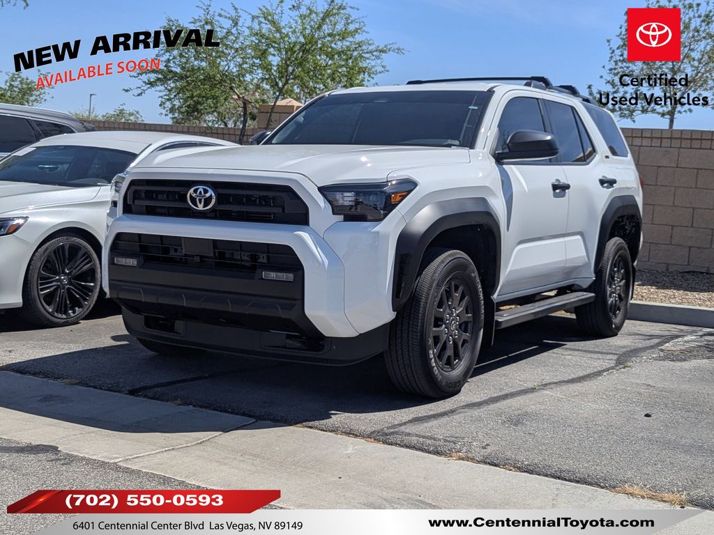 Ice 2025 Toyota 4Runner SR5 4WD SUV / Crossover Four-Wheel Drive 8-Speed Automatic