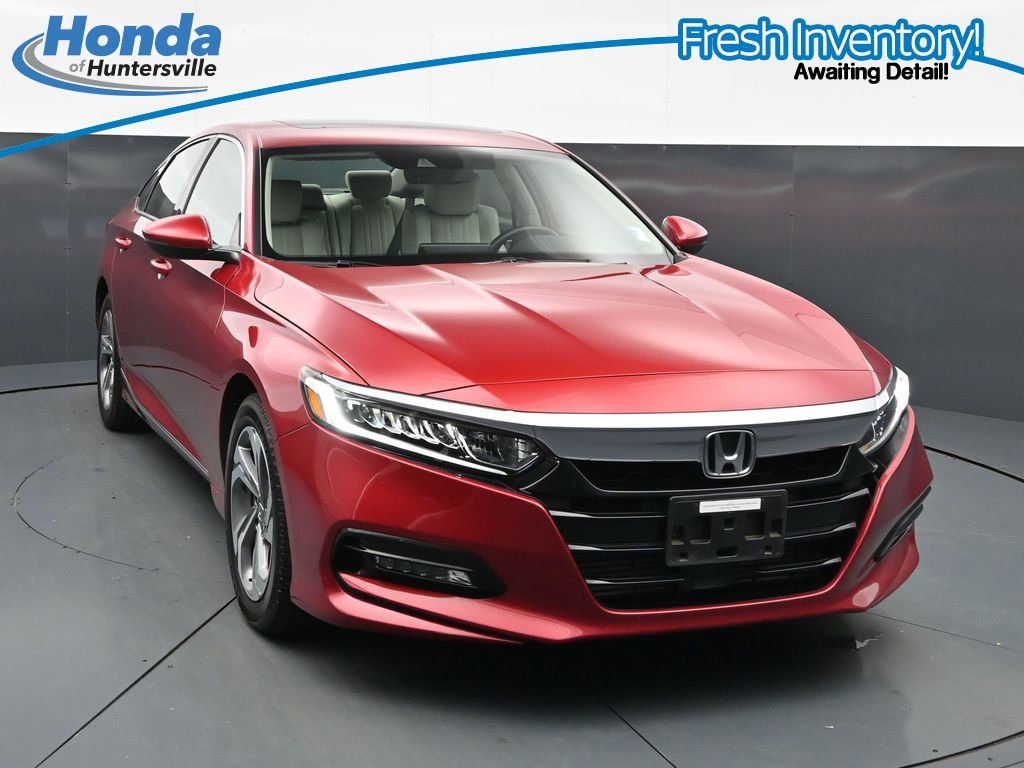 Radiant Red Metallic 2018 Honda Accord Sedan Front-Wheel Drive Automatic