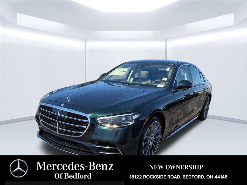 Night Black Magno 2026 Mercedes-Benz S-Class Sedan All-Wheel Drive 9-Speed Automatic