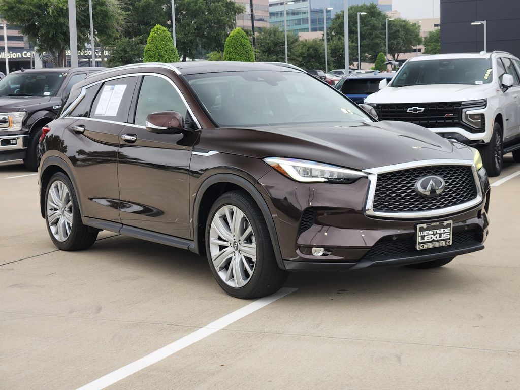 2020 INFINITI QX50 Sensory Brown at Wharton Ford