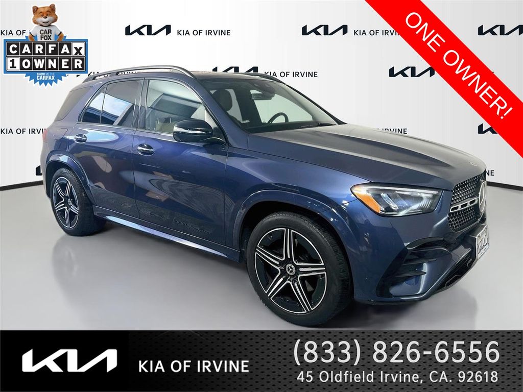 Blue 2024 Mercedes-Benz GLE SUV / Crossover All-Wheel Drive 9-Speed Automatic