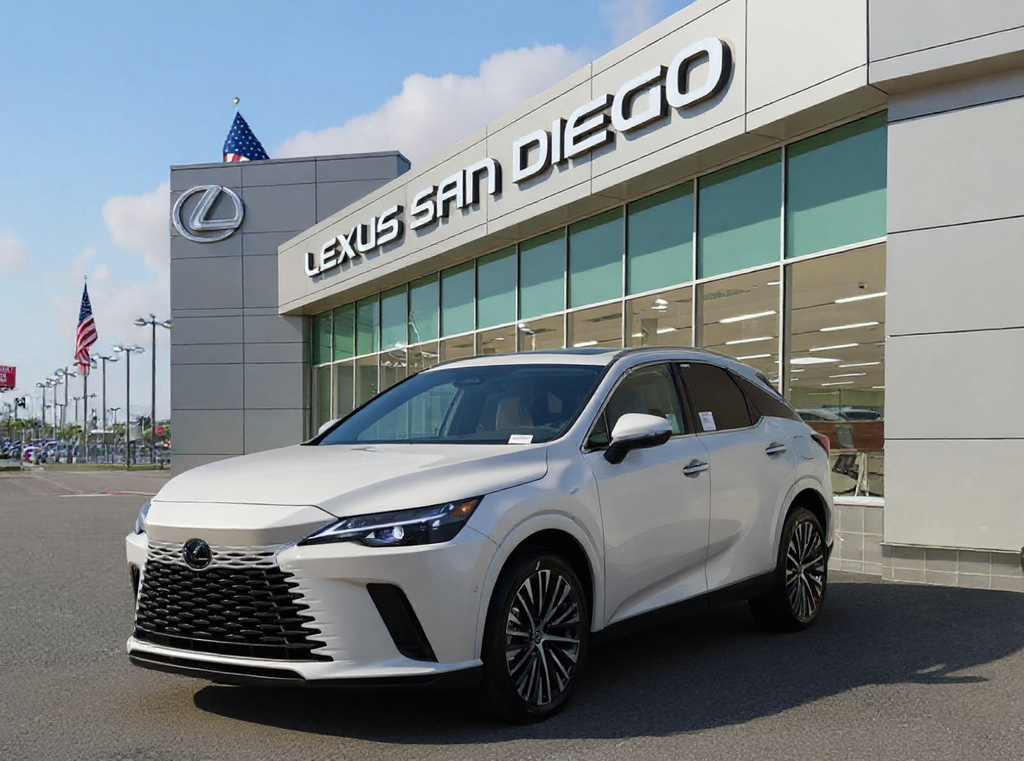 Eminent White Pearl 2026 Lexus RX 350 FWD SUV / Crossover Front-Wheel Drive 8-Speed Automatic