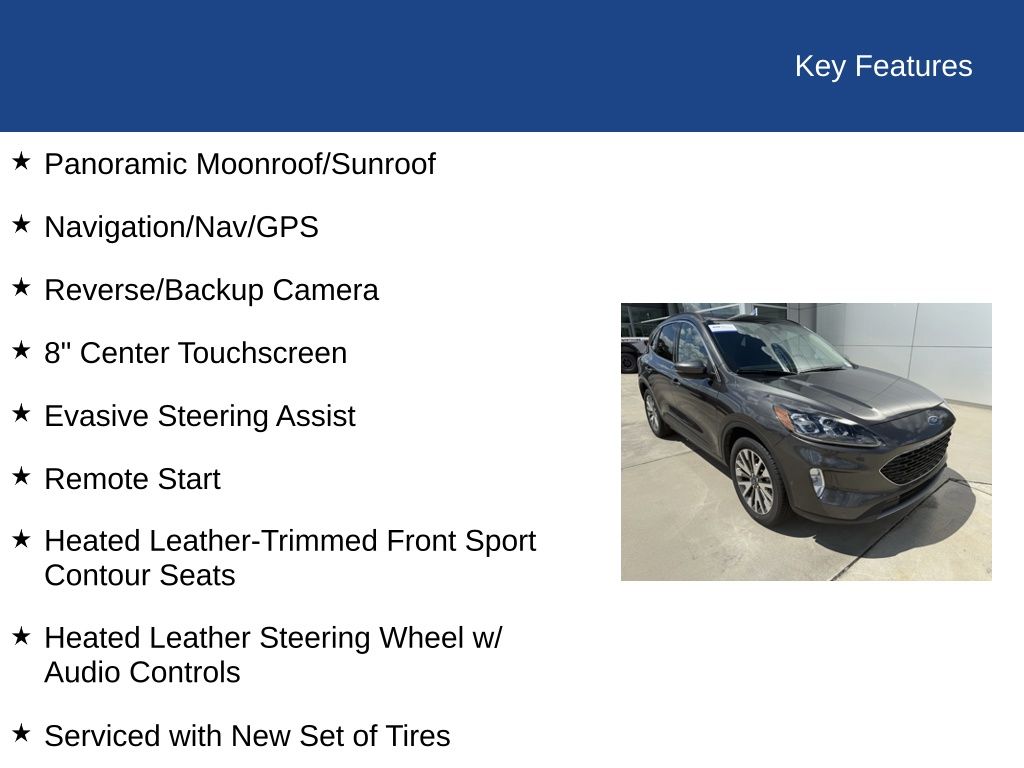 2020 Ford Escape Titanium