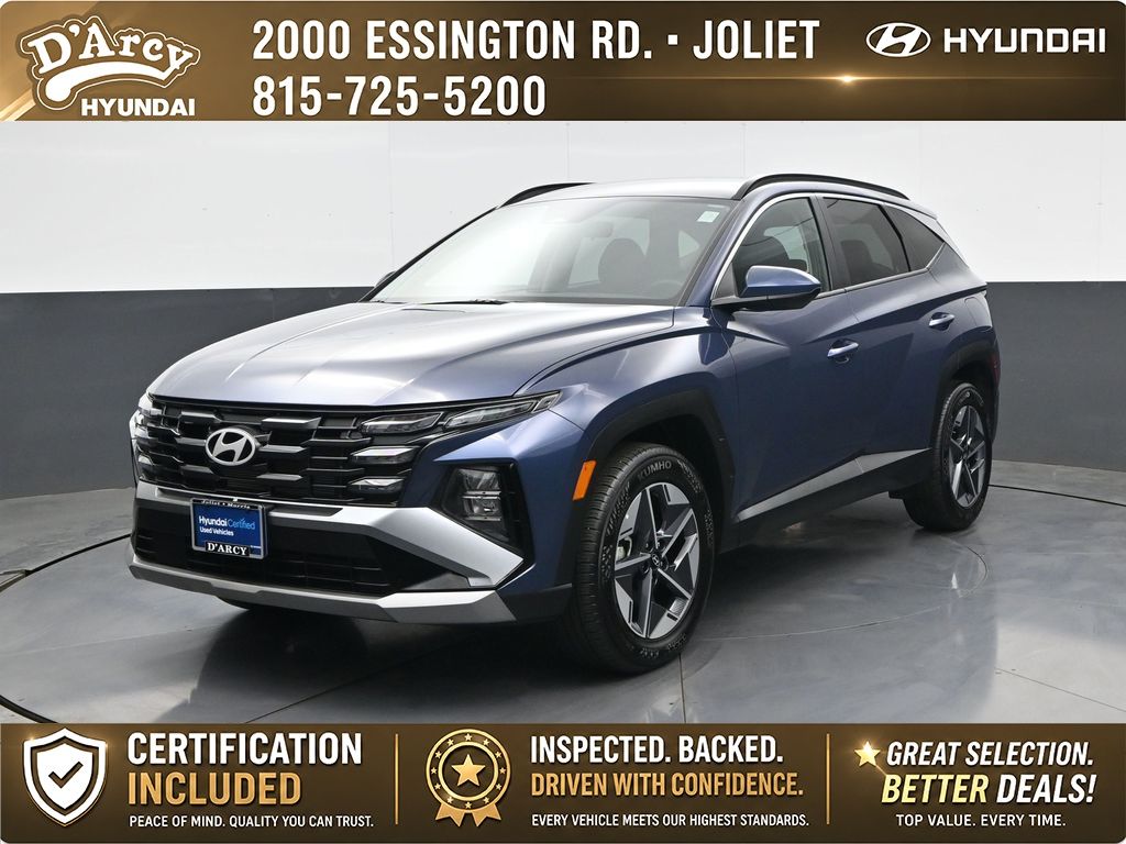 Atlantis Blue 2026 Hyundai Tucson SUV / Crossover All-Wheel Drive 8-Speed Automatic