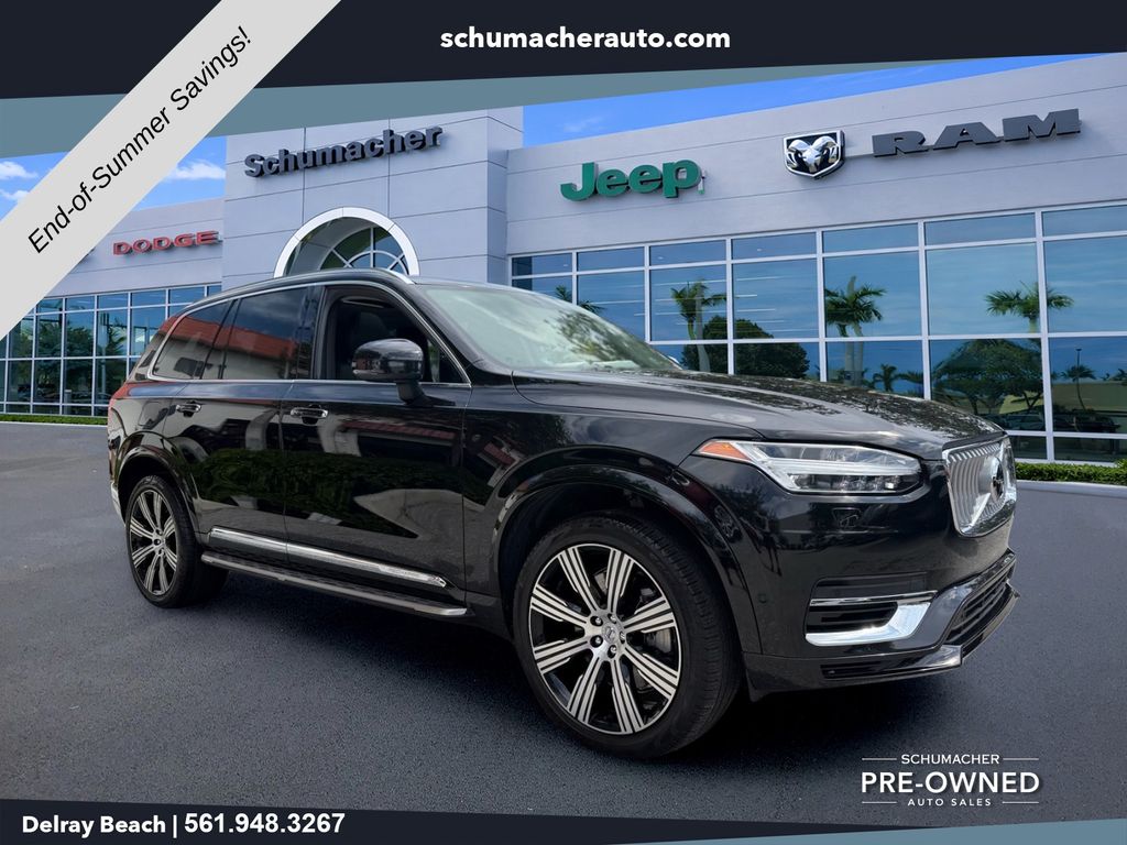 Onyx Black Metallic 2021 Volvo XC90 SUV / Crossover All-Wheel Drive Automatic