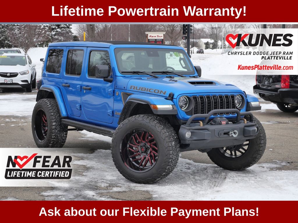 Hydro Blue Pearl Coat 2024 Jeep Wrangler SUV / Crossover Four-Wheel Drive 8-Speed Automatic