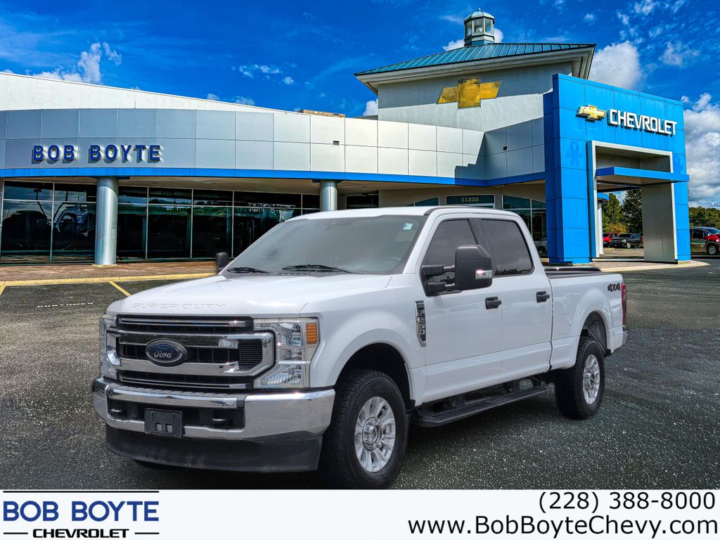 Oxford White 2020 Ford F-250 Super Duty Pickup Truck Four-Wheel Drive 6-Speed Automatic