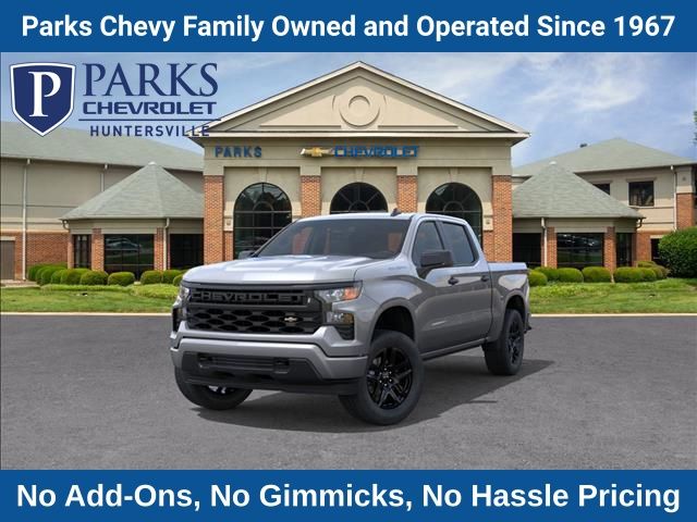 Sterling Gray Metallic 2026 Chevrolet Silverado 1500 Pickup Truck Four-Wheel Drive 8-Speed Automatic