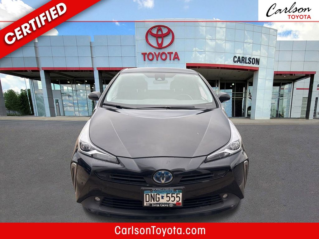 Midnight Black Metallic 2019 Toyota Prius LE AWD-e Hatchback All-Wheel Drive Continuously Variable Transmission
