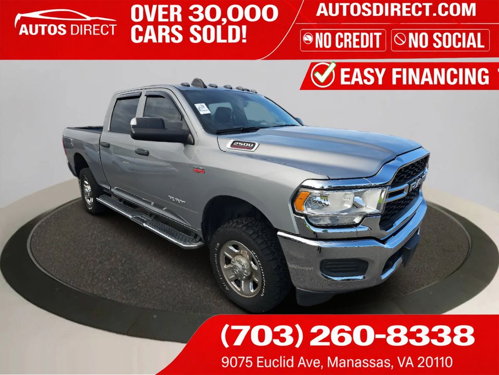Billet Silver Metallic Clearcoat 2021 RAM 2500 Pickup Truck Four-Wheel Drive 8-Speed Automatic