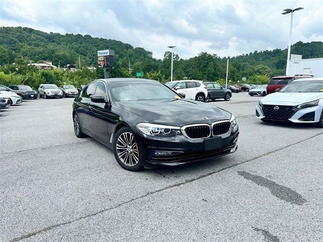 Jet Black 2017 BMW 5 Series Sedan All-Wheel Drive 8-Speed Automatic