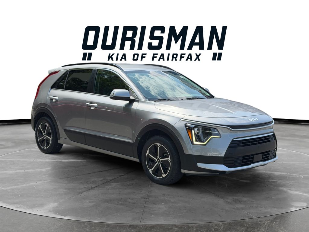 Steel Gray 2023 Kia Niro SUV / Crossover Front-Wheel Drive 6-Speed Automatic