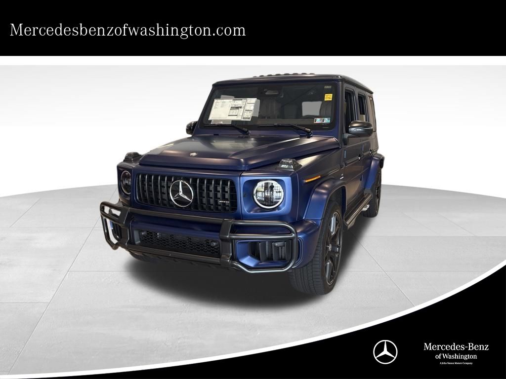 MANUFAKTUR Exclusive Brilliant Blue Magno 2026 Mercedes-Benz G-Class SUV / Crossover All-Wheel Drive 9-Speed Automatic